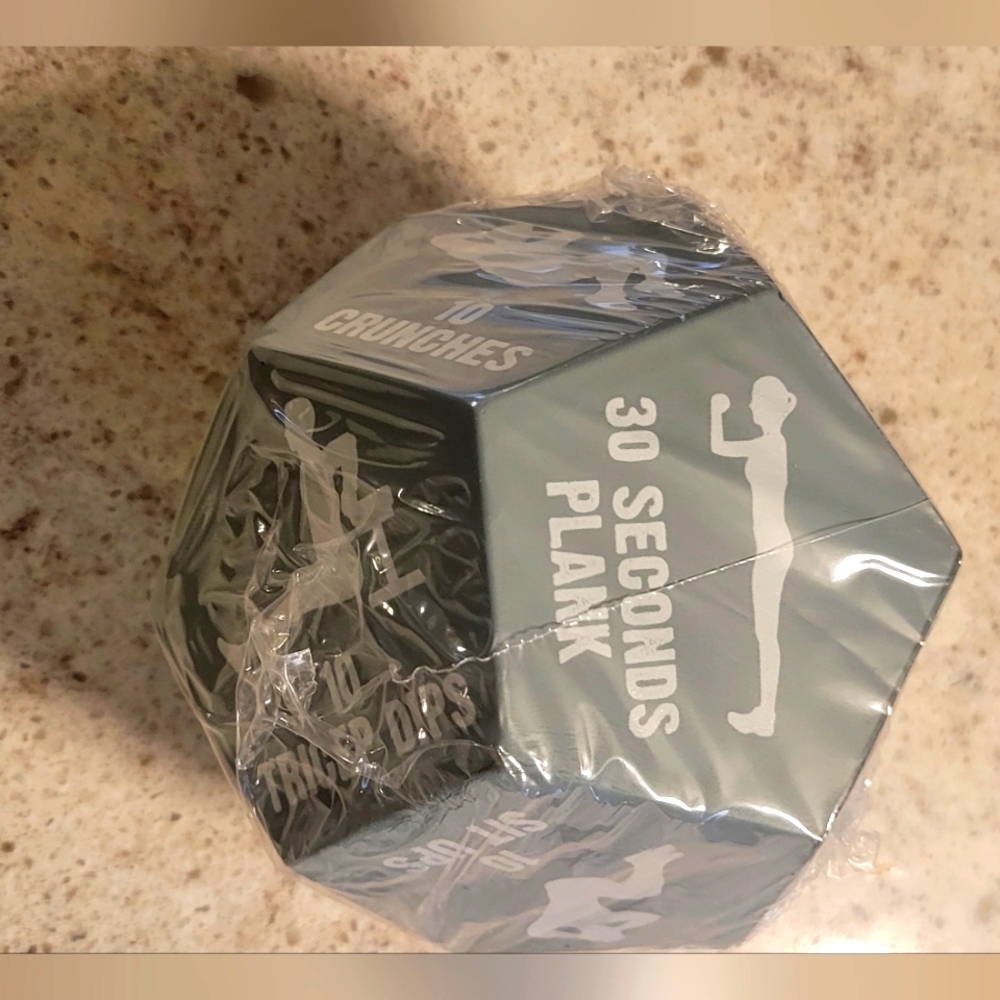 Portable Fitness Jumbo Foam Exercise Sports Dice for Home Gym Group, New